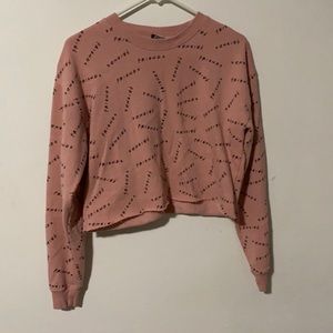 Pink friends sweatshirt xtra small